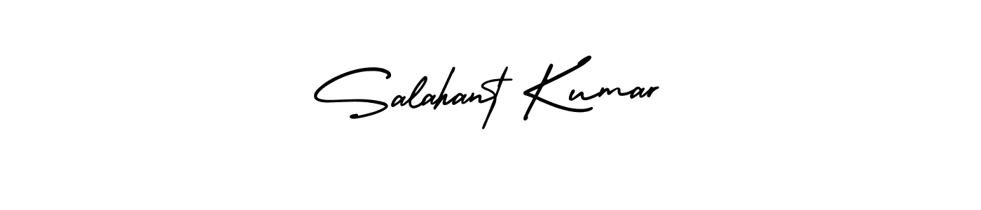 Use a signature maker to create a handwritten signature online. With this signature software, you can design (AmerikaSignatureDemo-Regular) your own signature for name Salahant Kumar. Salahant Kumar signature style 3 images and pictures png