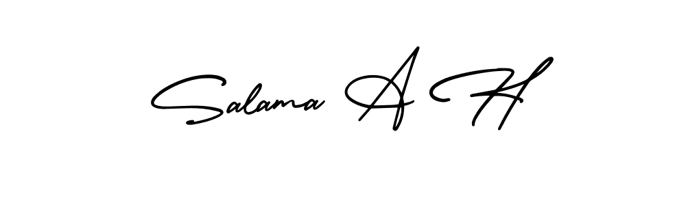 Here are the top 10 professional signature styles for the name Salama A H. These are the best autograph styles you can use for your name. Salama A H signature style 3 images and pictures png