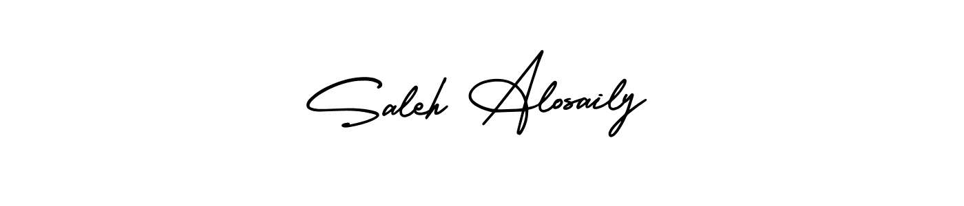 Also You can easily find your signature by using the search form. We will create Saleh Alosaily name handwritten signature images for you free of cost using AmerikaSignatureDemo-Regular sign style. Saleh Alosaily signature style 3 images and pictures png