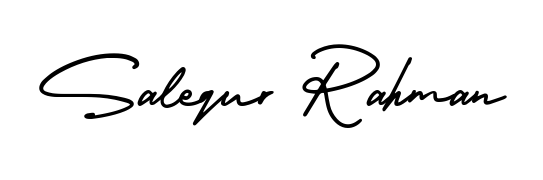 Give your name Salequr Rahman an exquisite flair with the AmerikaSignatureDemo-Regular script font. Ideal for contracts, resumes, and formal letterheads. Salequr Rahman signature style 3 images and pictures png