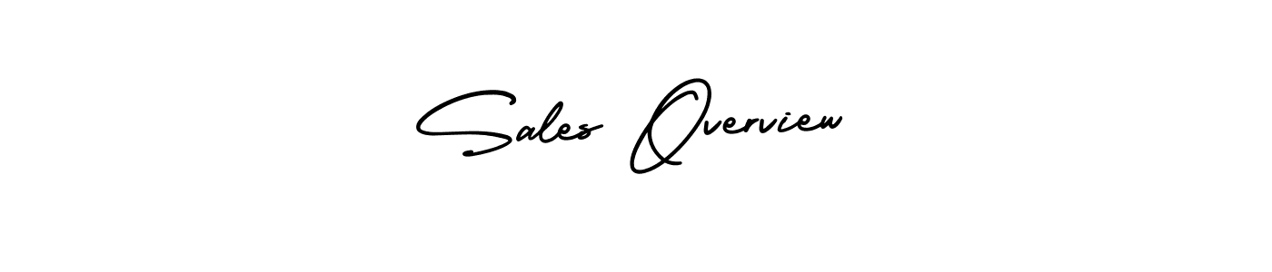 Also we have Sales Overview name is the best signature style. Create professional handwritten signature collection using AmerikaSignatureDemo-Regular autograph style. Sales Overview signature style 3 images and pictures png