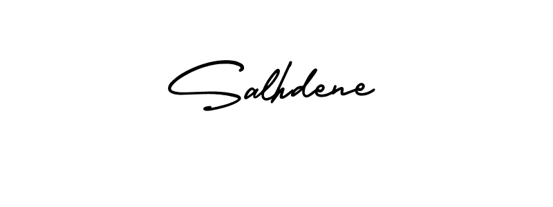 Also we have Salhdene name is the best signature style. Create professional handwritten signature collection using AmerikaSignatureDemo-Regular autograph style. Salhdene signature style 3 images and pictures png