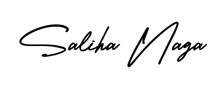How to Draw Saliha Naga signature style? AmerikaSignatureDemo-Regular is a latest design signature styles for name Saliha Naga. Saliha Naga signature style 3 images and pictures png