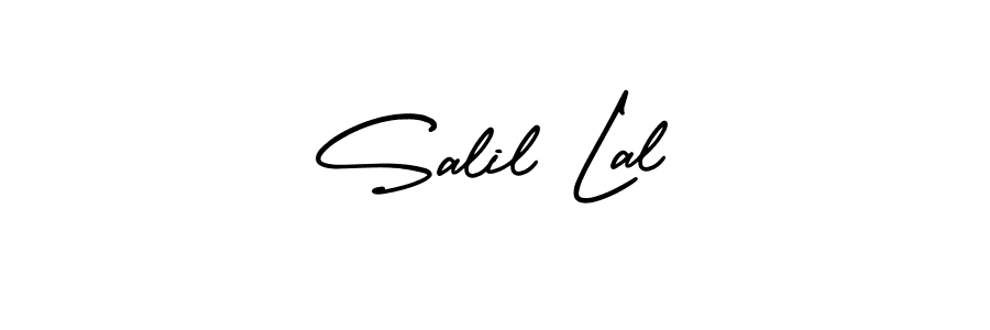 It looks lik you need a new signature style for name Salil Lal. Design unique handwritten (AmerikaSignatureDemo-Regular) signature with our free signature maker in just a few clicks. Salil Lal signature style 3 images and pictures png