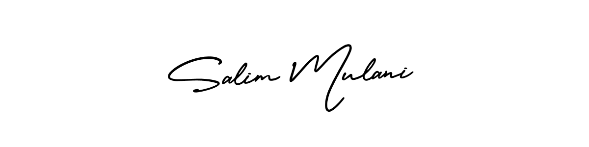 Make a short Salim Mulani signature style. Manage your documents anywhere anytime using AmerikaSignatureDemo-Regular. Create and add eSignatures, submit forms, share and send files easily. Salim Mulani signature style 3 images and pictures png