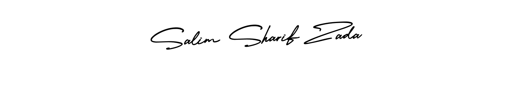 Also You can easily find your signature by using the search form. We will create Salim Sharif Zada name handwritten signature images for you free of cost using AmerikaSignatureDemo-Regular sign style. Salim Sharif Zada signature style 3 images and pictures png