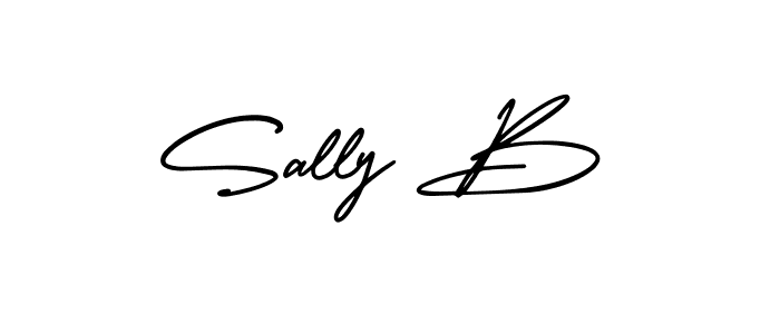 This is the best signature style for the Sally B name. Also you like these signature font (AmerikaSignatureDemo-Regular). Mix name signature. Sally B signature style 3 images and pictures png