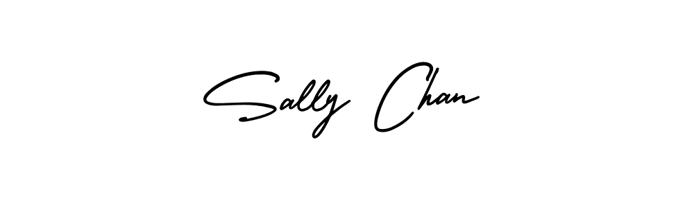 How to make Sally Chan signature? AmerikaSignatureDemo-Regular is a professional autograph style. Create handwritten signature for Sally Chan name. Sally Chan signature style 3 images and pictures png
