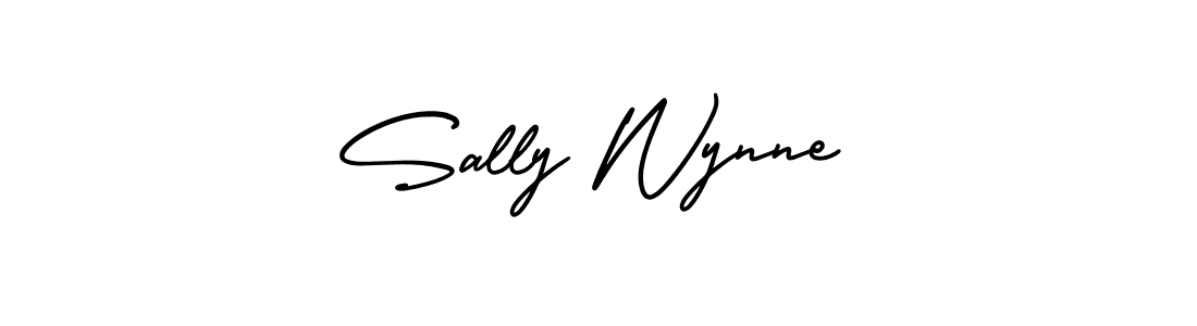 How to Draw Sally Wynne signature style? AmerikaSignatureDemo-Regular is a latest design signature styles for name Sally Wynne. Sally Wynne signature style 3 images and pictures png