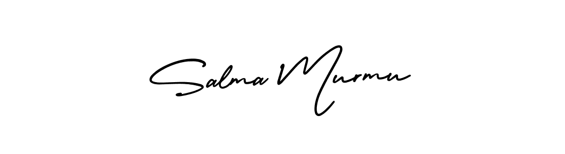 Also You can easily find your signature by using the search form. We will create Salma Murmu name handwritten signature images for you free of cost using AmerikaSignatureDemo-Regular sign style. Salma Murmu signature style 3 images and pictures png