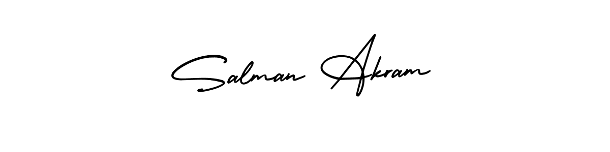 if you are searching for the best signature style for your name Salman Akram. so please give up your signature search. here we have designed multiple signature styles  using AmerikaSignatureDemo-Regular. Salman Akram signature style 3 images and pictures png