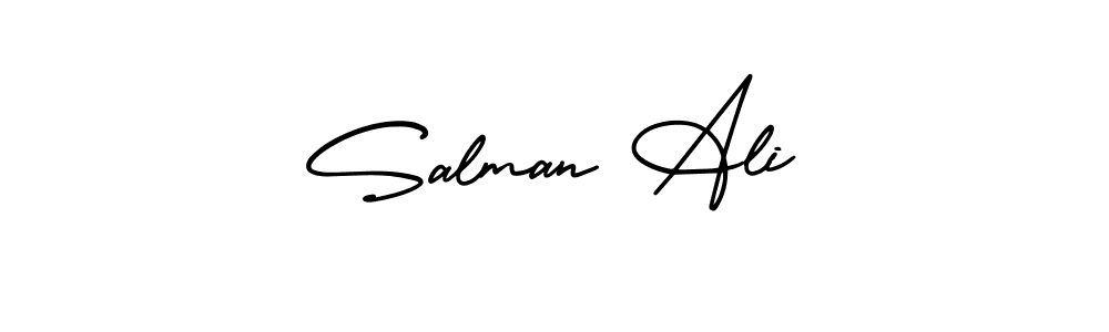 if you are searching for the best signature style for your name Salman Ali. so please give up your signature search. here we have designed multiple signature styles  using AmerikaSignatureDemo-Regular. Salman Ali signature style 3 images and pictures png