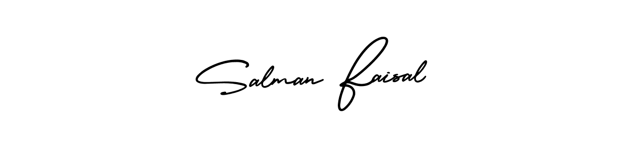 Check out images of Autograph of Salman Faisal name. Actor Salman Faisal Signature Style. AmerikaSignatureDemo-Regular is a professional sign style online. Salman Faisal signature style 3 images and pictures png