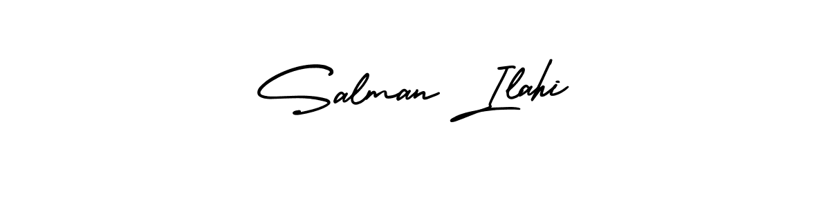 This is the best signature style for the Salman Ilahi name. Also you like these signature font (AmerikaSignatureDemo-Regular). Mix name signature. Salman Ilahi signature style 3 images and pictures png