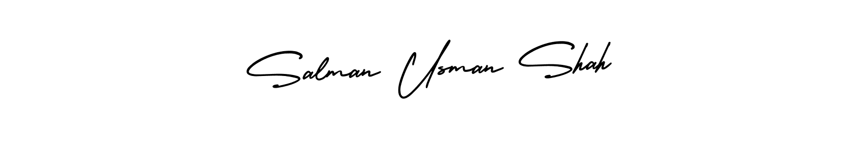 You can use this online signature creator to create a handwritten signature for the name Salman Usman Shah. This is the best online autograph maker. Salman Usman Shah signature style 3 images and pictures png