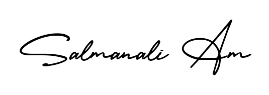 Make a beautiful signature design for name Salmanali Am. Use this online signature maker to create a handwritten signature for free. Salmanali Am signature style 3 images and pictures png