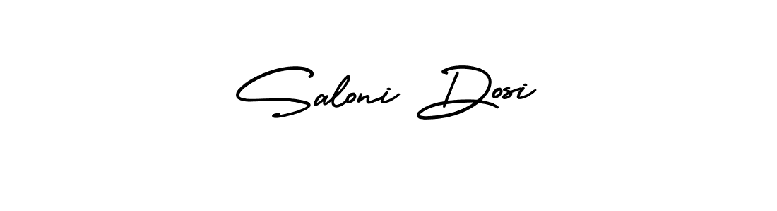 See photos of Saloni Dosi official signature by Spectra . Check more albums & portfolios. Read reviews & check more about AmerikaSignatureDemo-Regular font. Saloni Dosi signature style 3 images and pictures png
