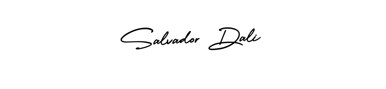 You should practise on your own different ways (AmerikaSignatureDemo-Regular) to write your name (Salvador Dali) in signature. don't let someone else do it for you. Salvador Dali signature style 3 images and pictures png