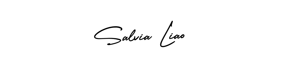 Make a beautiful signature design for name Salvia Liao. Use this online signature maker to create a handwritten signature for free. Salvia Liao signature style 3 images and pictures png