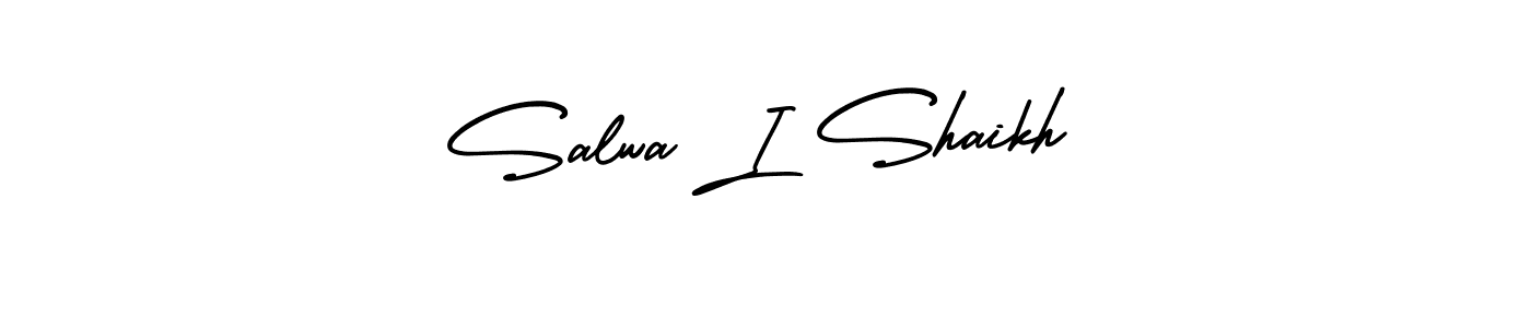 Check out images of Autograph of Salwa I Shaikh name. Actor Salwa I Shaikh Signature Style. AmerikaSignatureDemo-Regular is a professional sign style online. Salwa I Shaikh signature style 3 images and pictures png