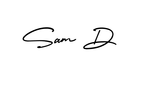 Make a short Sam D signature style. Manage your documents anywhere anytime using AmerikaSignatureDemo-Regular. Create and add eSignatures, submit forms, share and send files easily. Sam D signature style 3 images and pictures png