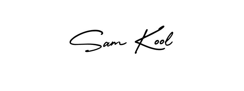 Create a beautiful signature design for name Sam Kool. With this signature (AmerikaSignatureDemo-Regular) fonts, you can make a handwritten signature for free. Sam Kool signature style 3 images and pictures png