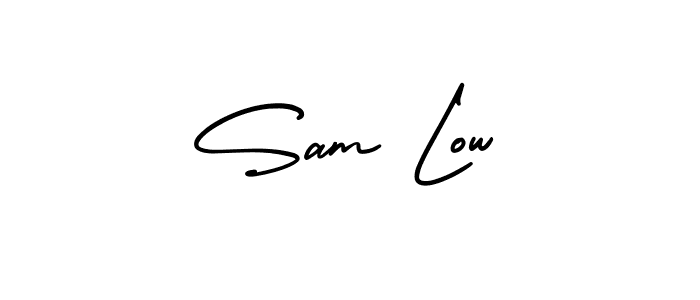Make a beautiful signature design for name Sam Low. Use this online signature maker to create a handwritten signature for free. Sam Low signature style 3 images and pictures png