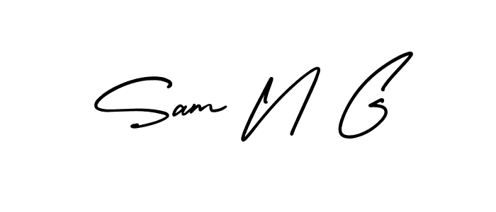 Once you've used our free online signature maker to create your best signature AmerikaSignatureDemo-Regular style, it's time to enjoy all of the benefits that Sam N G name signing documents. Sam N G signature style 3 images and pictures png