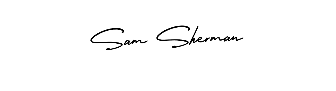 How to make Sam Sherman signature? AmerikaSignatureDemo-Regular is a professional autograph style. Create handwritten signature for Sam Sherman name. Sam Sherman signature style 3 images and pictures png