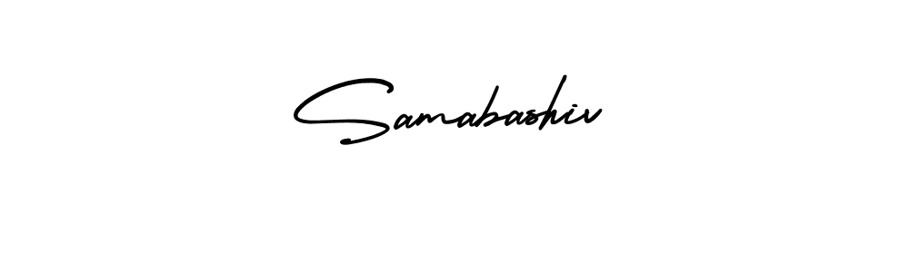 It looks lik you need a new signature style for name Samabashiv. Design unique handwritten (AmerikaSignatureDemo-Regular) signature with our free signature maker in just a few clicks. Samabashiv signature style 3 images and pictures png