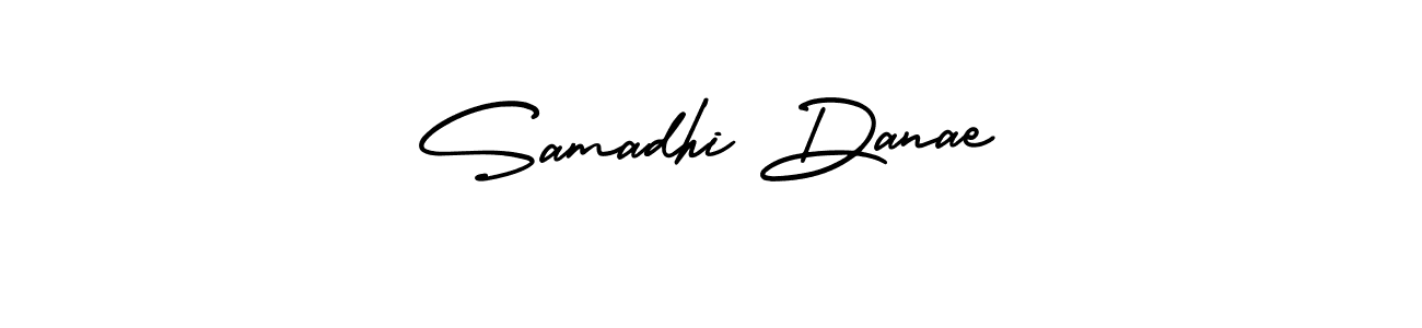 Make a beautiful signature design for name Samadhi Danae. Use this online signature maker to create a handwritten signature for free. Samadhi Danae signature style 3 images and pictures png