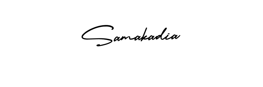 Once you've used our free online signature maker to create your best signature AmerikaSignatureDemo-Regular style, it's time to enjoy all of the benefits that Samakadia name signing documents. Samakadia signature style 3 images and pictures png
