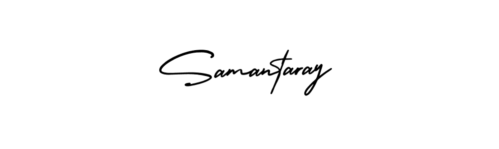 Create a beautiful signature design for name Samantaray. With this signature (AmerikaSignatureDemo-Regular) fonts, you can make a handwritten signature for free. Samantaray signature style 3 images and pictures png