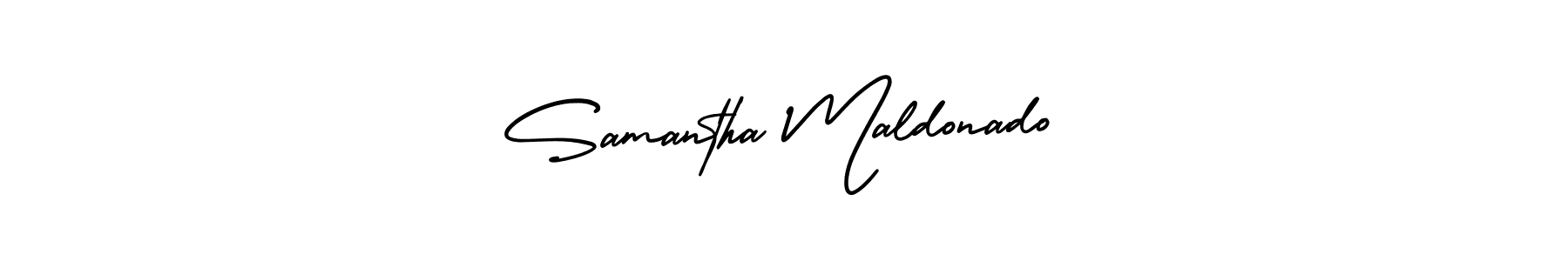 Best and Professional Signature Style for Samantha Maldonado. AmerikaSignatureDemo-Regular Best Signature Style Collection. Samantha Maldonado signature style 3 images and pictures png