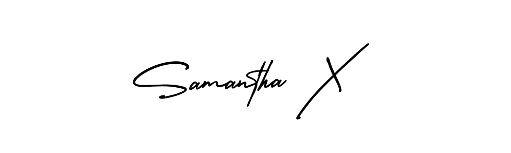 Best and Professional Signature Style for Samantha X. AmerikaSignatureDemo-Regular Best Signature Style Collection. Samantha X signature style 3 images and pictures png