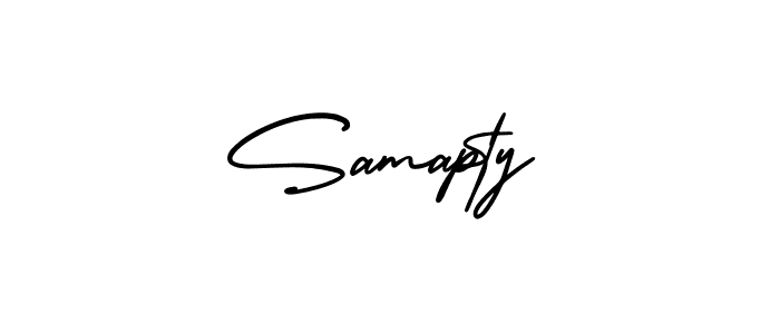 Once you've used our free online signature maker to create your best signature AmerikaSignatureDemo-Regular style, it's time to enjoy all of the benefits that Samapty name signing documents. Samapty signature style 3 images and pictures png
