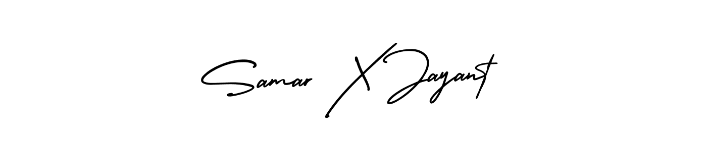 See photos of Samar X Jayant official signature by Spectra . Check more albums & portfolios. Read reviews & check more about AmerikaSignatureDemo-Regular font. Samar X Jayant signature style 3 images and pictures png