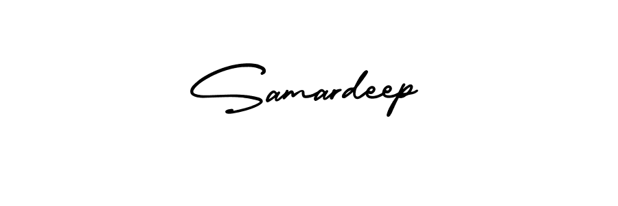 Make a beautiful signature design for name Samardeep. Use this online signature maker to create a handwritten signature for free. Samardeep signature style 3 images and pictures png