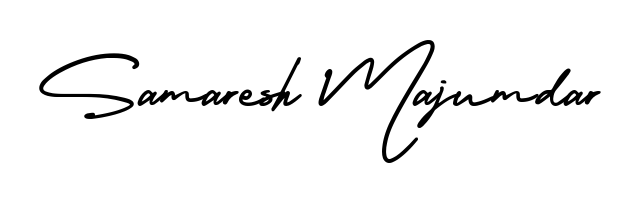 Download transparent PNG signature for name Samaresh Majumdar styled with AmerikaSignatureDemo-Regular font. Ready to paste directly into PDF and Word agreements. Samaresh Majumdar signature style 3 images and pictures png