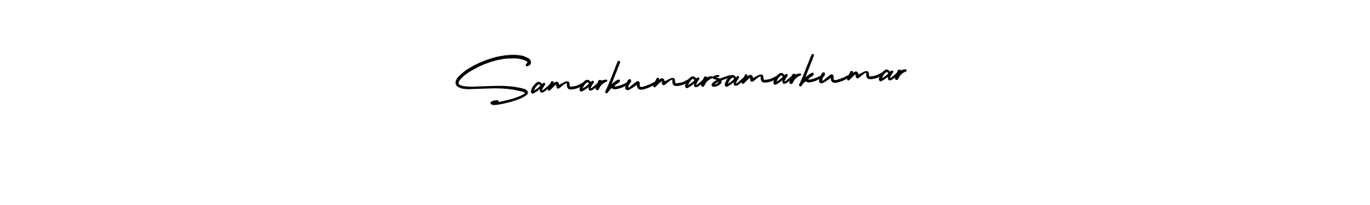 AmerikaSignatureDemo-Regular is a professional signature style that is perfect for those who want to add a touch of class to their signature. It is also a great choice for those who want to make their signature more unique. Get Samarkumarsamarkumar name to fancy signature for free. Samarkumarsamarkumar signature style 3 images and pictures png