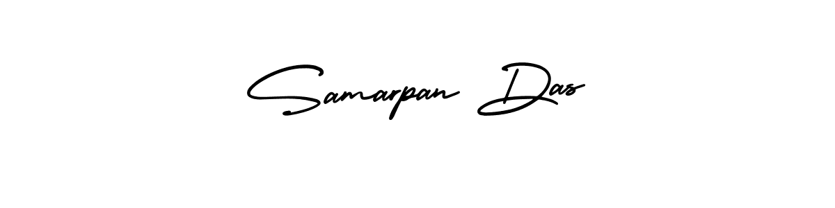 Design your own signature with our free online signature maker. With this signature software, you can create a handwritten (AmerikaSignatureDemo-Regular) signature for name Samarpan Das. Samarpan Das signature style 3 images and pictures png
