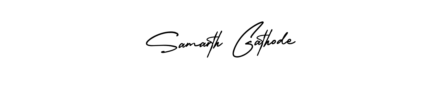 You can use this online signature creator to create a handwritten signature for the name Samarth Gathode. This is the best online autograph maker. Samarth Gathode signature style 3 images and pictures png