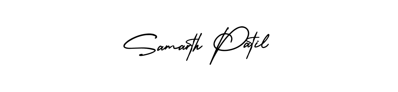 How to make Samarth Patil signature? AmerikaSignatureDemo-Regular is a professional autograph style. Create handwritten signature for Samarth Patil name. Samarth Patil signature style 3 images and pictures png