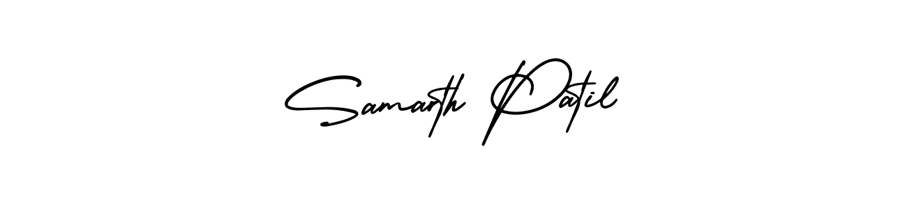 How to make Samarth Patil signature? AmerikaSignatureDemo-Regular is a professional autograph style. Create handwritten signature for Samarth Patil name. Samarth Patil signature style 3 images and pictures png