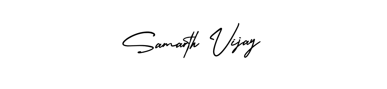 This is the best signature style for the Samarth Vijay name. Also you like these signature font (AmerikaSignatureDemo-Regular). Mix name signature. Samarth Vijay signature style 3 images and pictures png