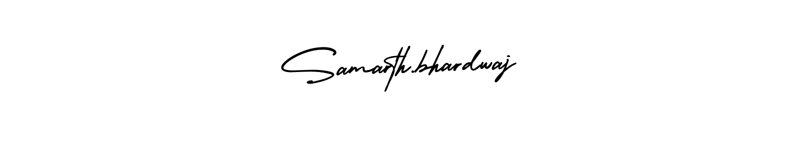 Make a beautiful signature design for name Samarth.bhardwaj. Use this online signature maker to create a handwritten signature for free. Samarth.bhardwaj signature style 3 images and pictures png