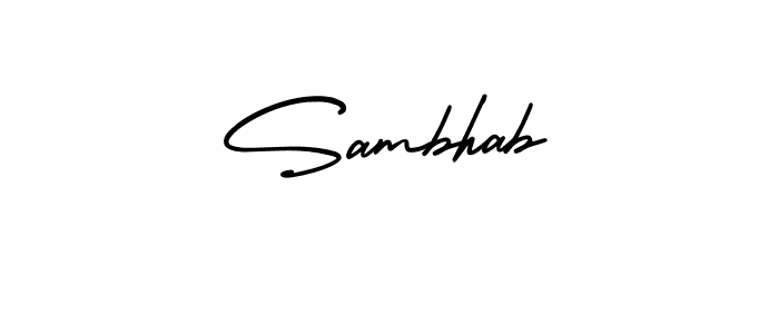 Check out images of Autograph of Sambhab name. Actor Sambhab Signature Style. AmerikaSignatureDemo-Regular is a professional sign style online. Sambhab signature style 3 images and pictures png