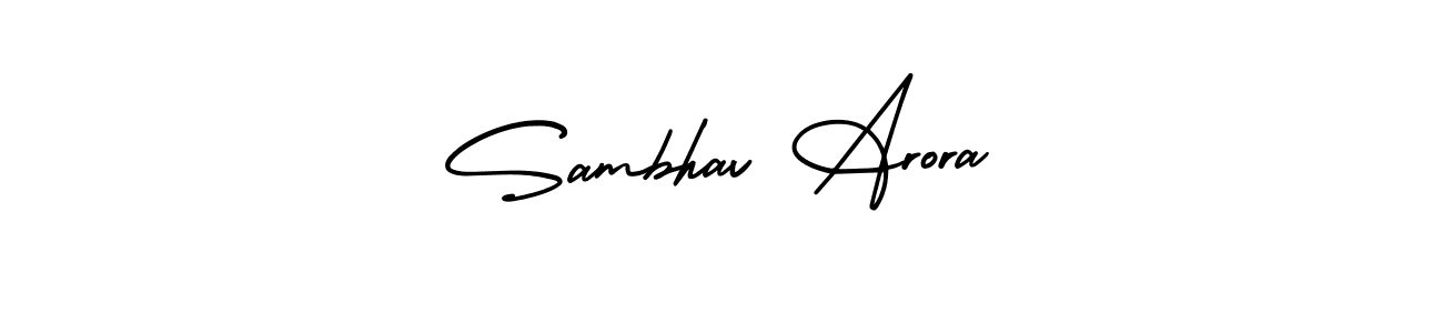 You can use this online signature creator to create a handwritten signature for the name Sambhav Arora. This is the best online autograph maker. Sambhav Arora signature style 3 images and pictures png