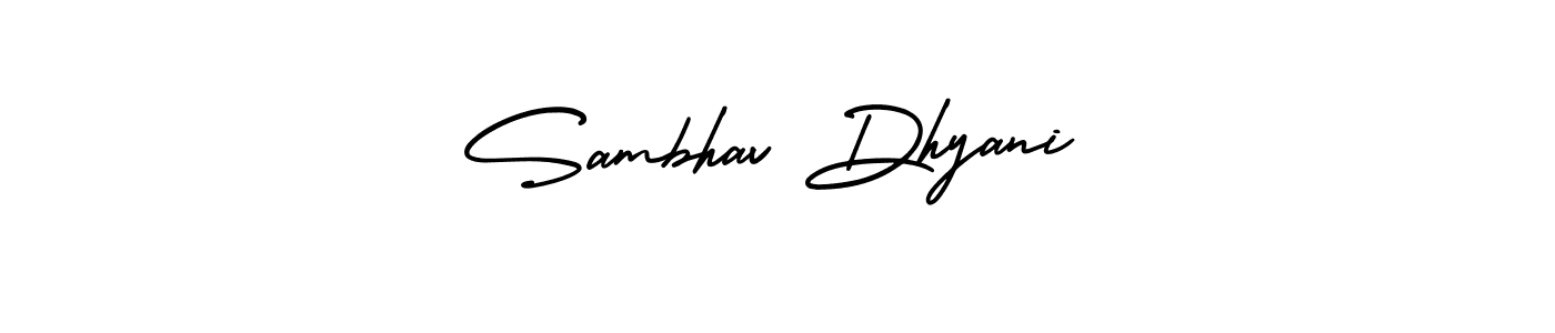 You can use this online signature creator to create a handwritten signature for the name Sambhav Dhyani. This is the best online autograph maker. Sambhav Dhyani signature style 3 images and pictures png