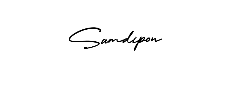 It looks lik you need a new signature style for name Samdipon. Design unique handwritten (AmerikaSignatureDemo-Regular) signature with our free signature maker in just a few clicks. Samdipon signature style 3 images and pictures png